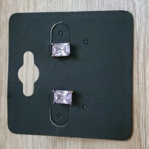Silver earrings